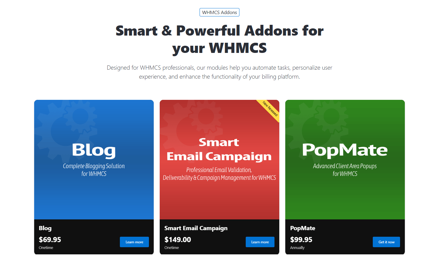 WHMCS Addon – Smart & Powerful Addons for your WHMCS
