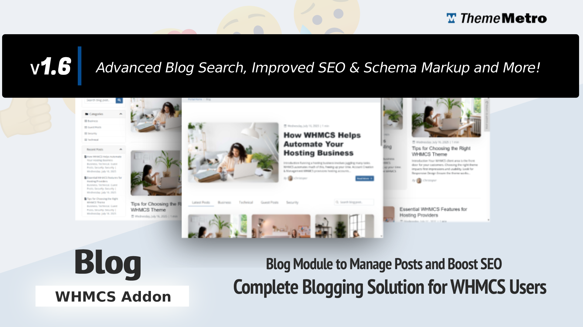 WHMCS Blog Addon v1.6 Released