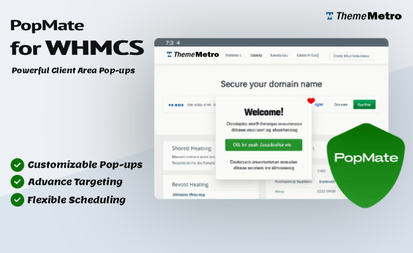 Why We Built PopMate for WHMCS