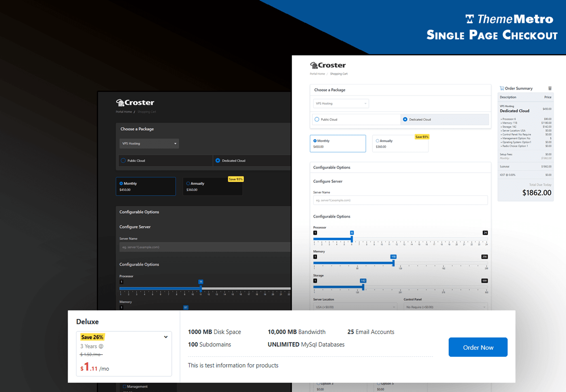 Croster WHMCS CMS Theme